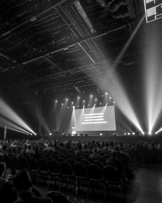 Arena-scale corporate event produced by Haute, an event management company in Singapore